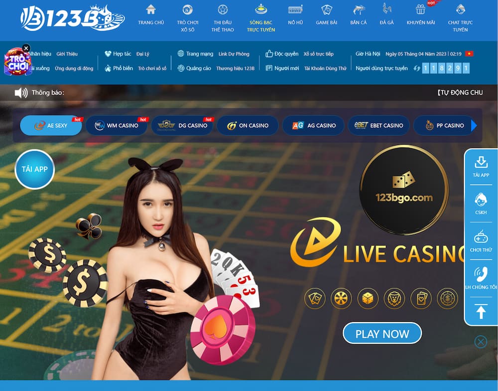 Cá cược sòng bài live Casino